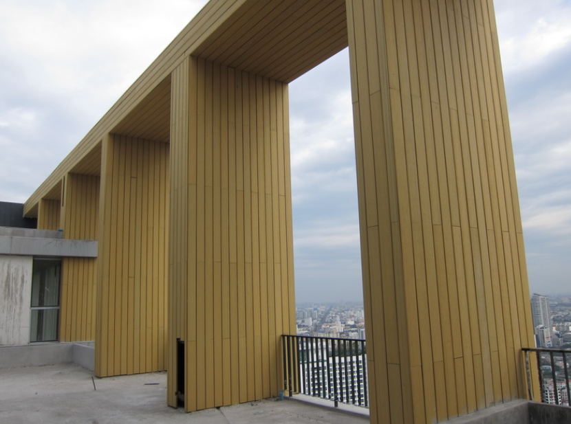 Wood Polymer Composite cladding project